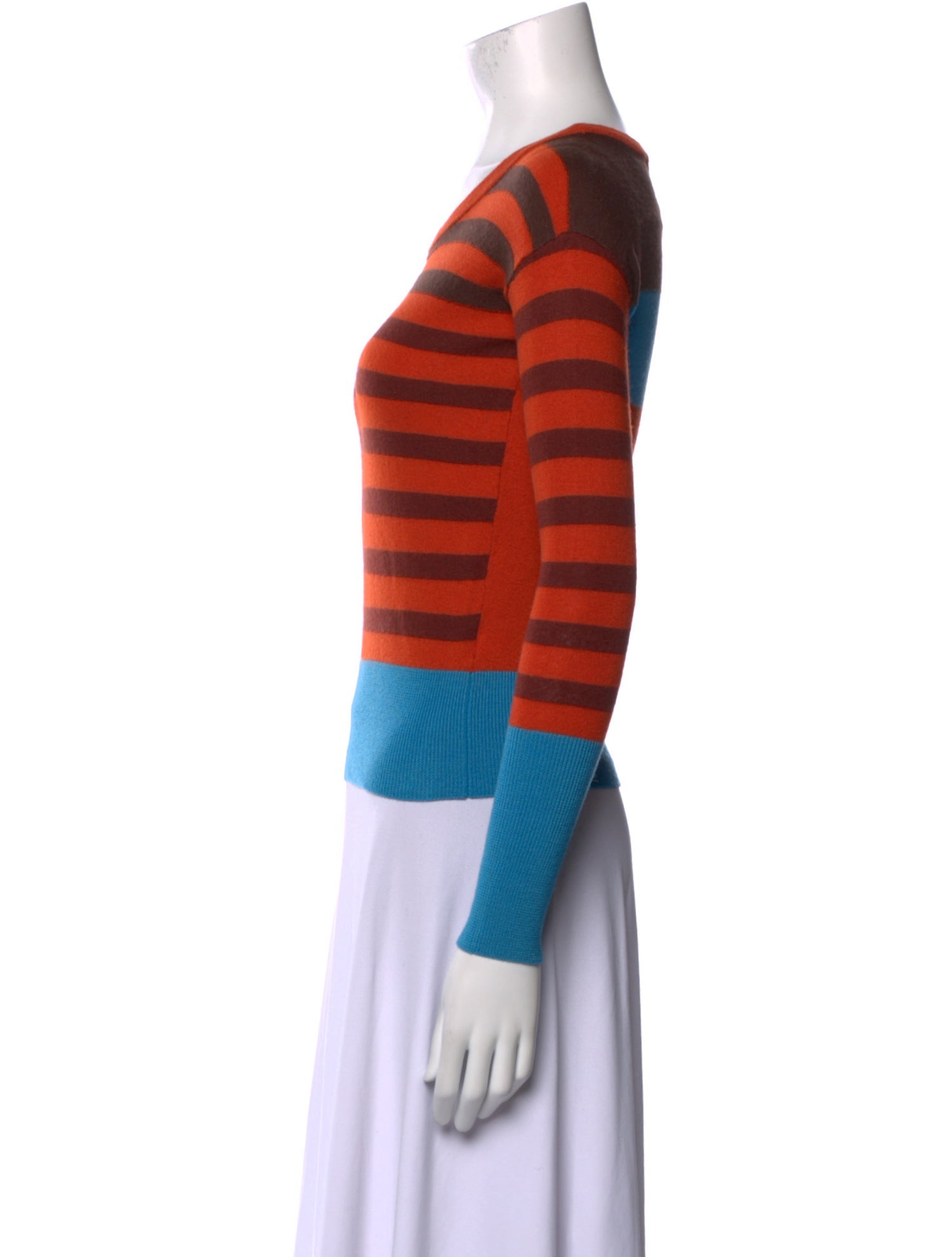 Marc by Marc Jacobs Merino Wool Striped Sweater