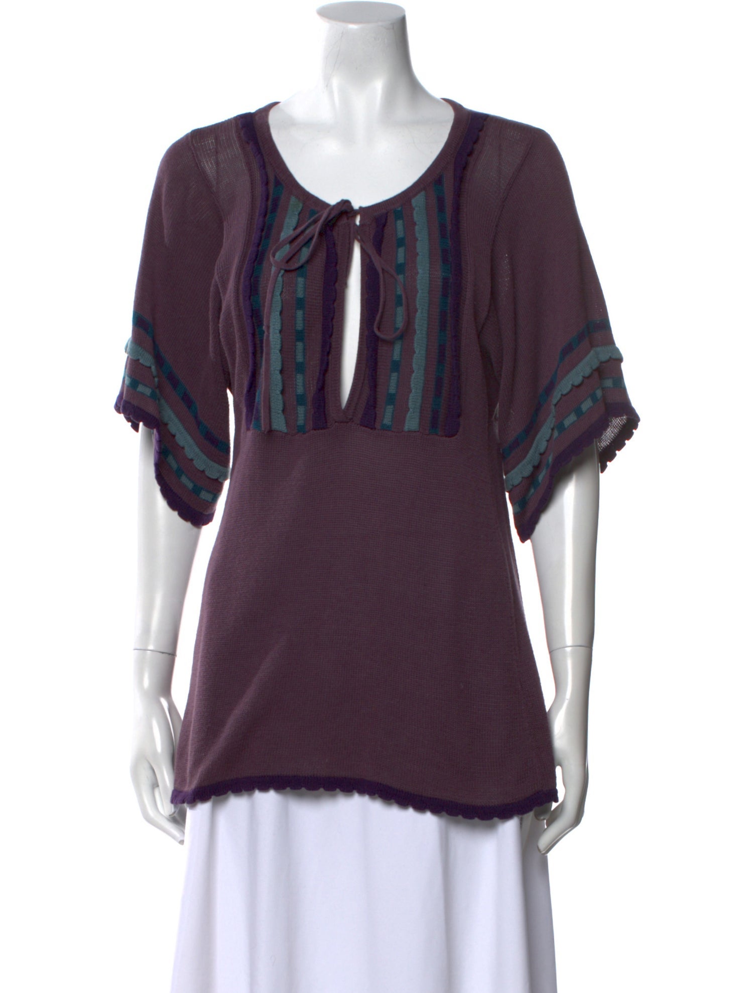 Marc by Marc Jacobs Printed Scoop Neck Sweater