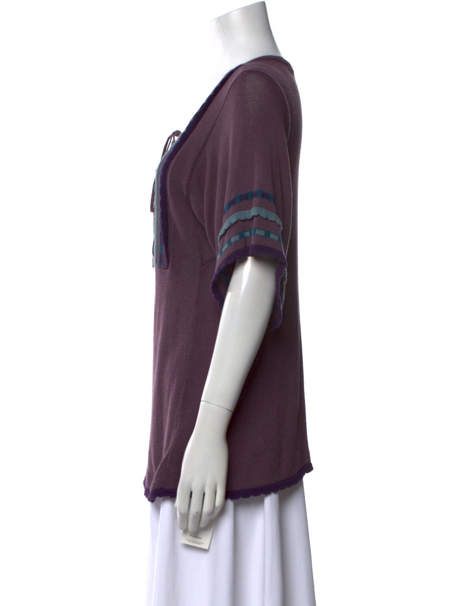 Marc by Marc Jacobs Printed Scoop Neck Sweater