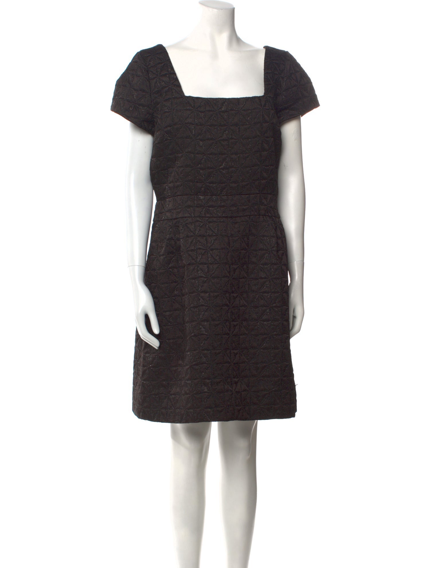 Marc by Marc Jacobs Square Neckline Knee-Length Dress