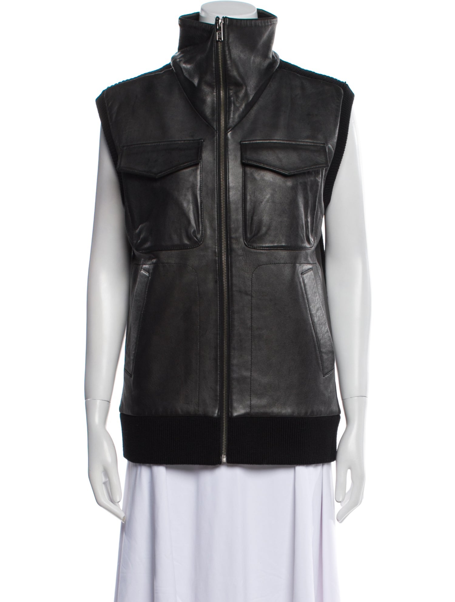 Marc by Marc Jacobs Leather Vest