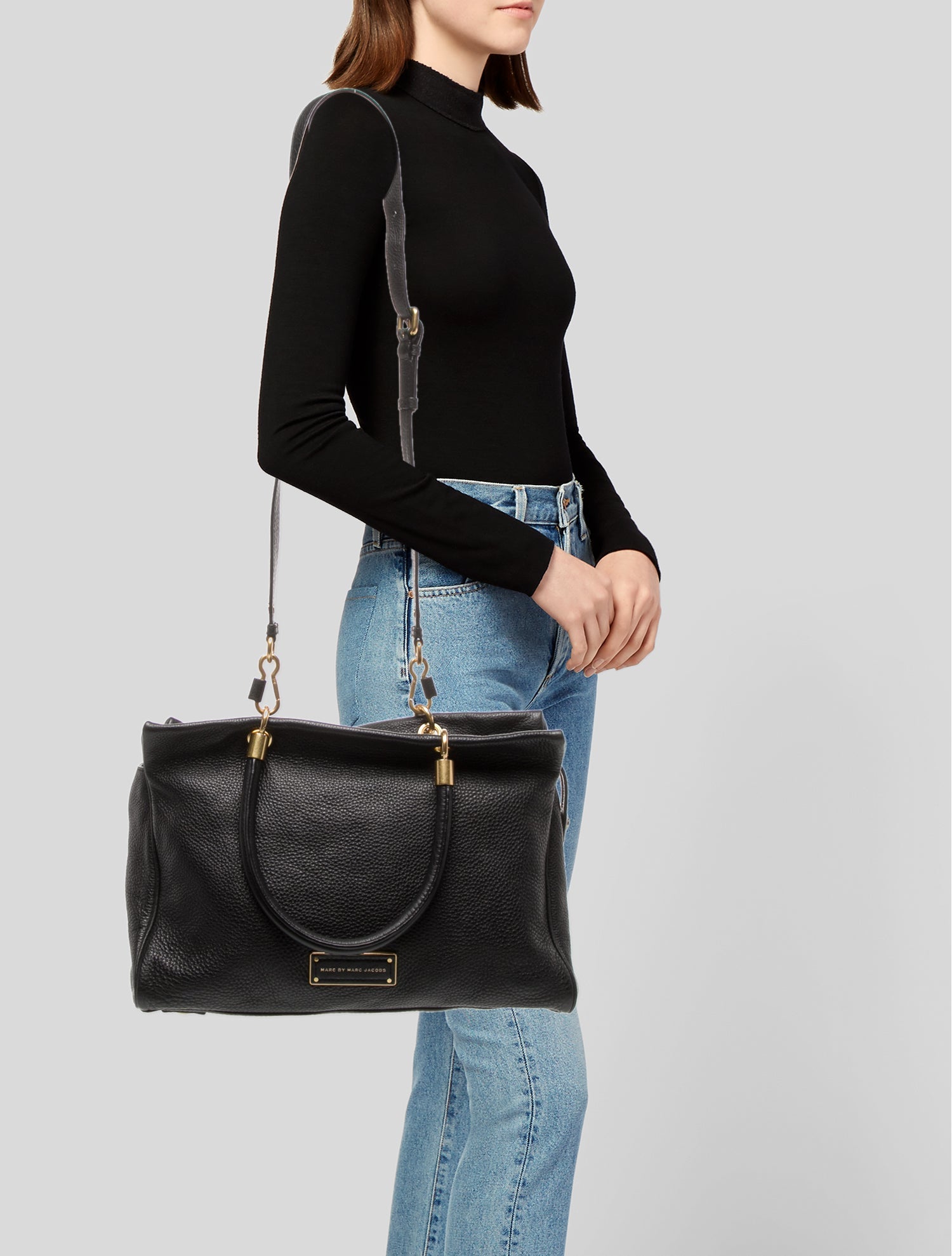 Marc by Marc Jacobs Leather Top Handle Bag