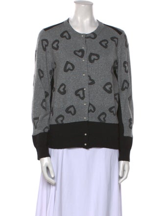 Marc by Marc Jacobs Wool Printed Sweater