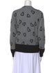 Marc by Marc Jacobs Wool Printed Sweater