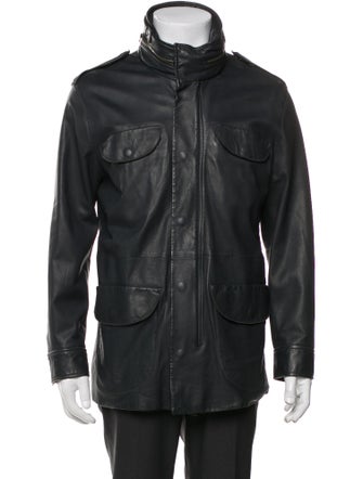 Marc by Marc Jacobs Lamb Leather Utility Jacket