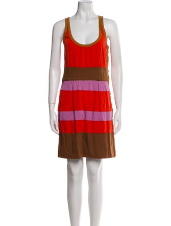 Marc by Marc Jacobs Striped Mini Dress
