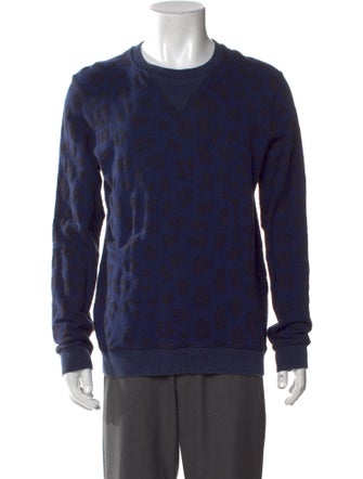 Marc by Marc Jacobs Crew Neck Long Sleeve Pullover