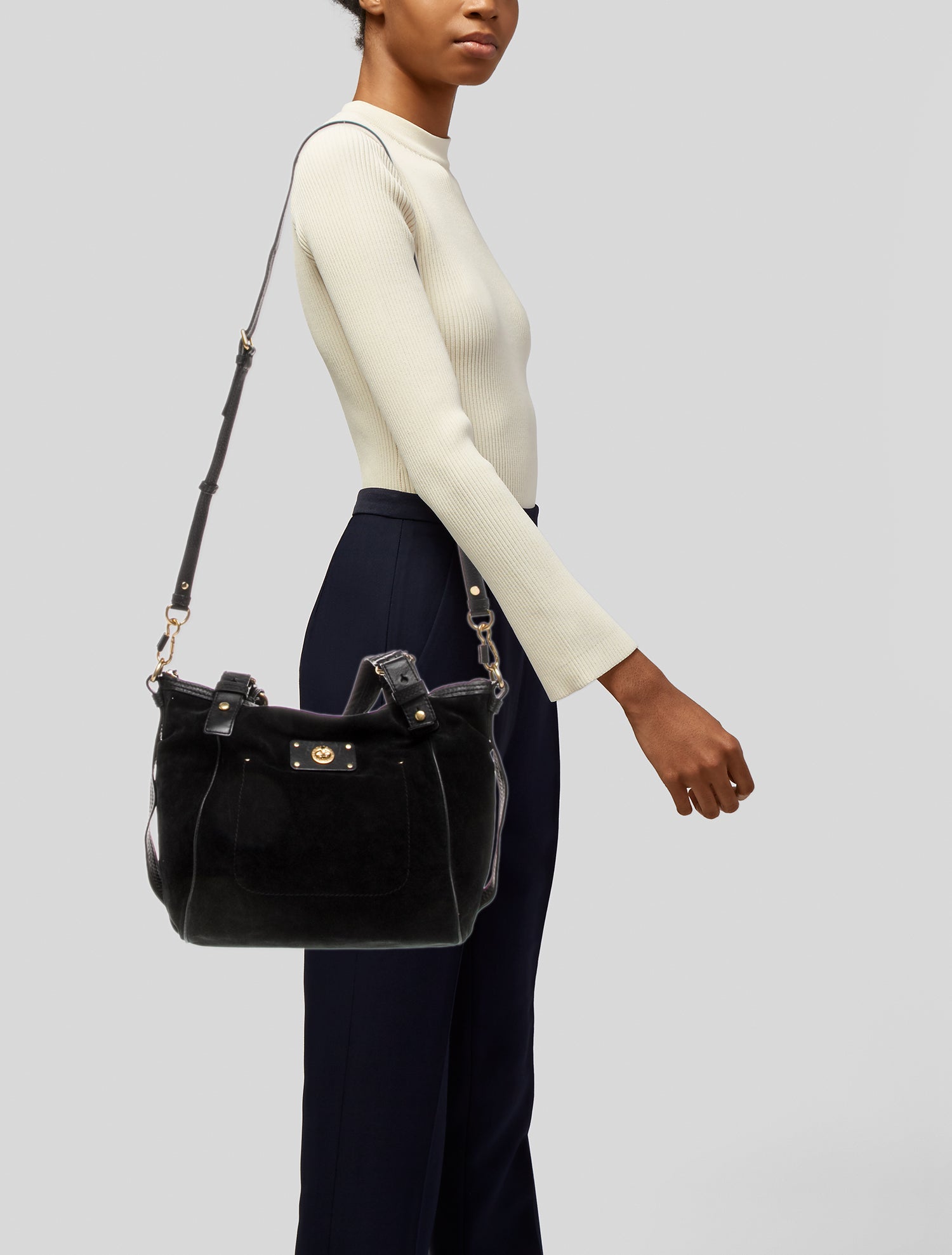 Marc by Marc Jacobs Suede Shoulder Bag