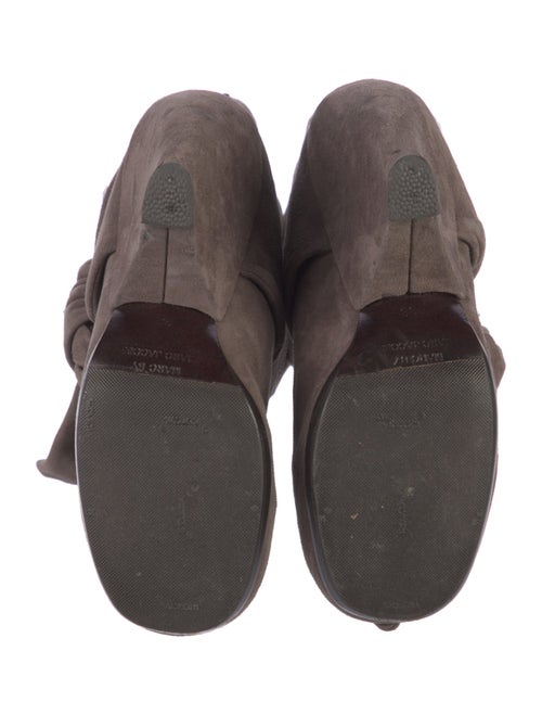 Marc by Marc Jacobs Suede Bow Accents Slouch Boots