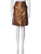 Marc by Marc Jacobs Leather Knee-Length Skirt