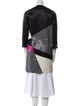 Marc by Marc Jacobs Colorblock Pattern Trench Coat