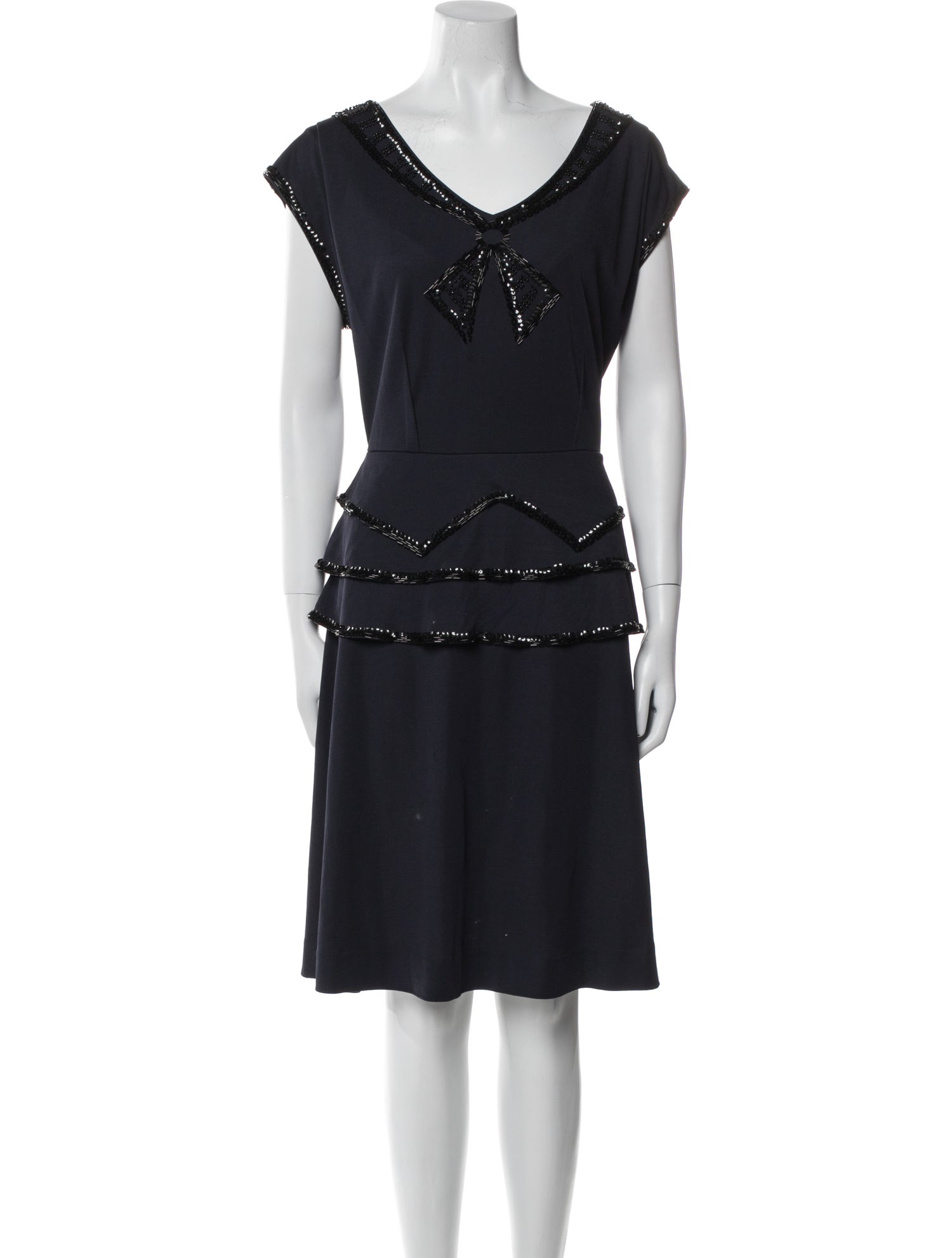 Marc by Marc Jacobs V-Neck Knee-Length Dress