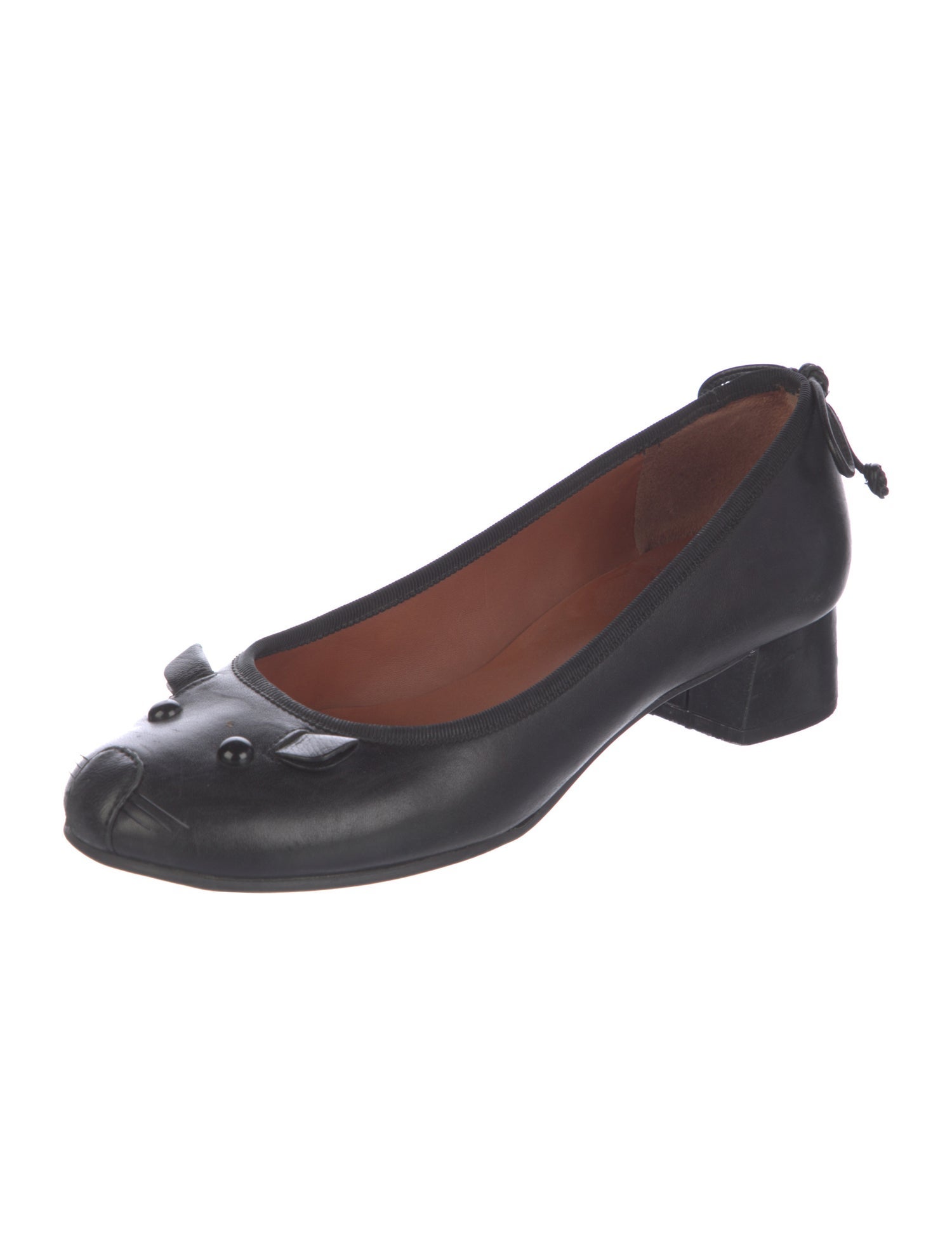 Marc by Marc Jacobs Leather Bow Accents Pumps