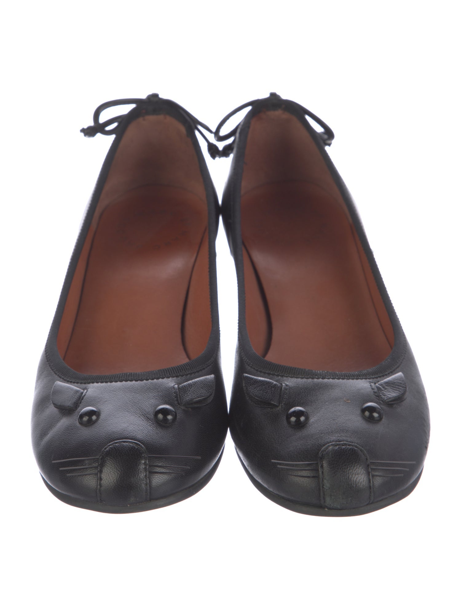 Marc by Marc Jacobs Leather Bow Accents Pumps