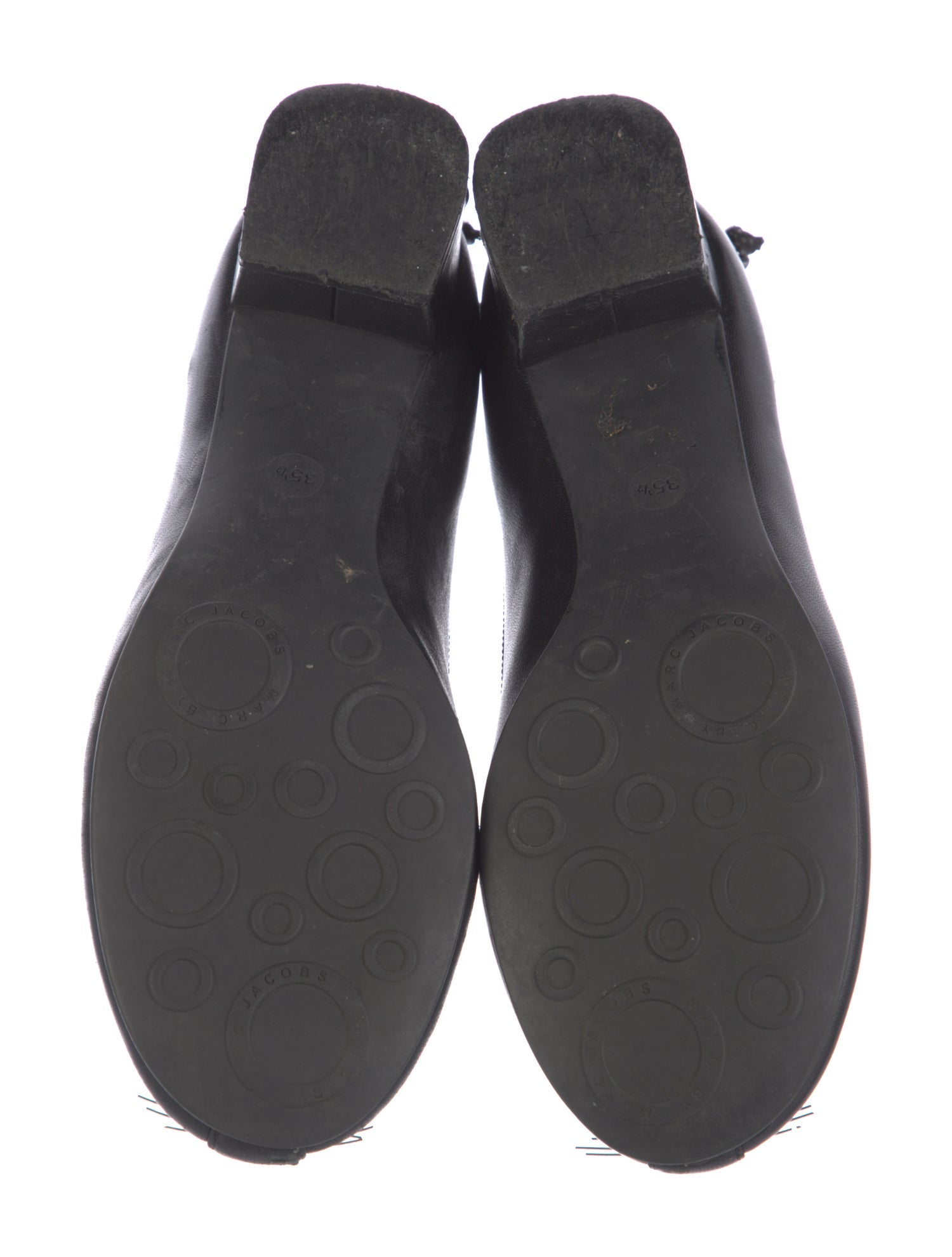 Marc by Marc Jacobs Leather Bow Accents Pumps