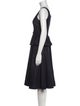 Marc by Marc Jacobs Square Neckline Midi Length Dress