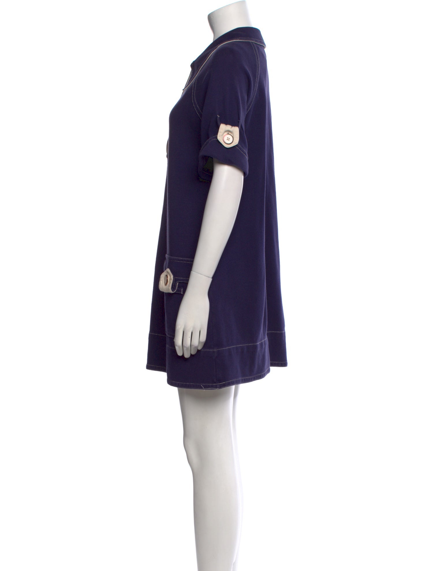 Marc by Marc Jacobs Mock Neck Mini Dress