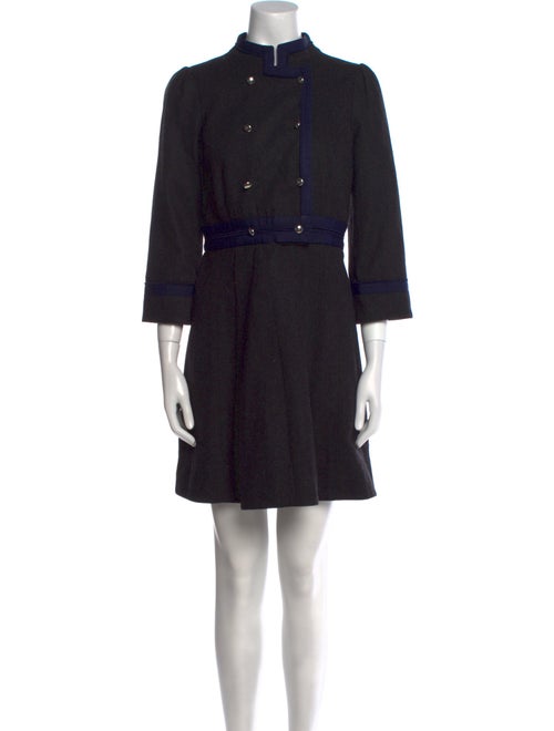 Marc by Marc Jacobs Mock Neck Mini Dress