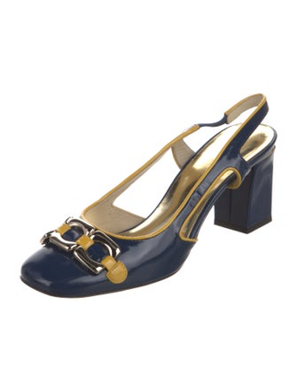 Marc by Marc Jacobs Patent Leather Slingback Pumps