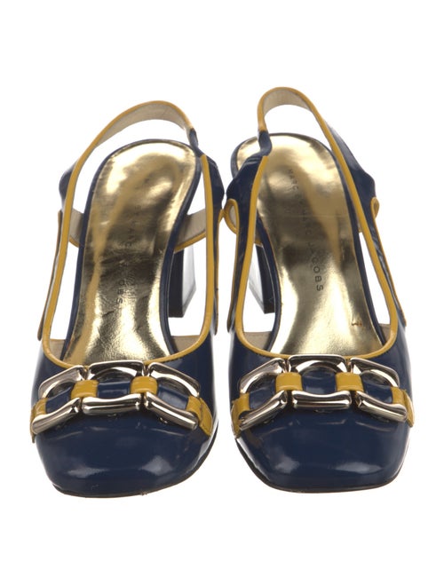 Marc by Marc Jacobs Patent Leather Slingback Pumps