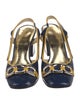 Marc by Marc Jacobs Patent Leather Slingback Pumps