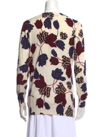 Marc by Marc Jacobs Printed V-Neck Sweater