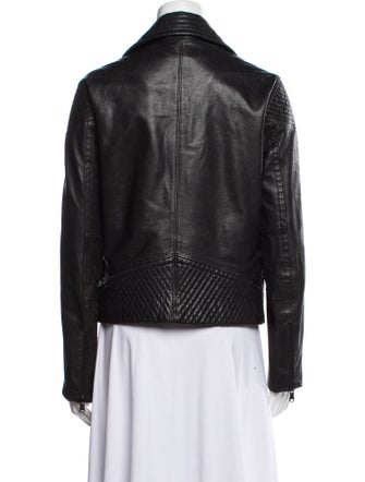 Marc by Marc Jacobs Lamb Leather Biker Jacket