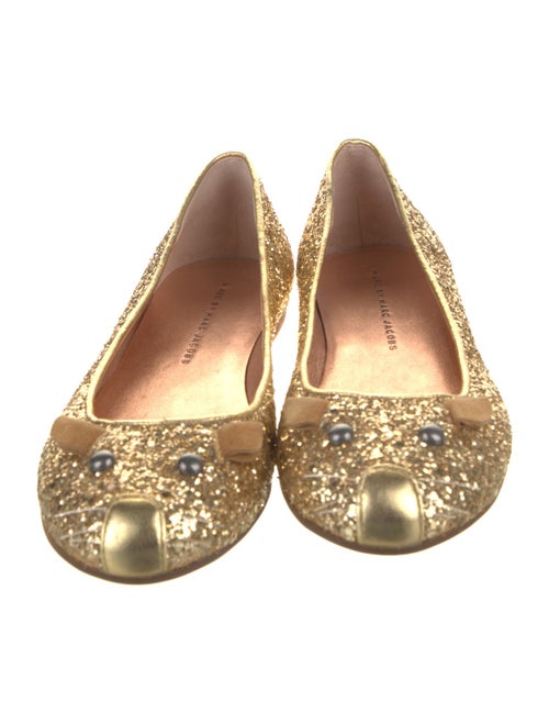 Marc by Marc Jacobs Glitter Studded Accents Ballet Flats