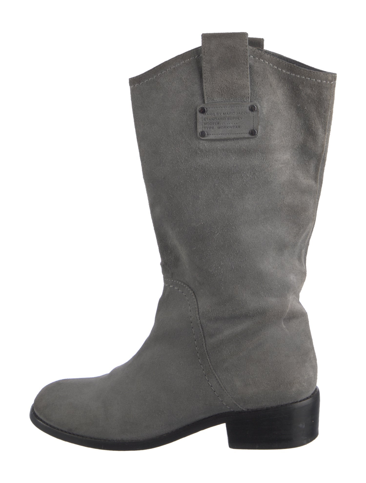 Marc by Marc Jacobs Leather Riding Boots