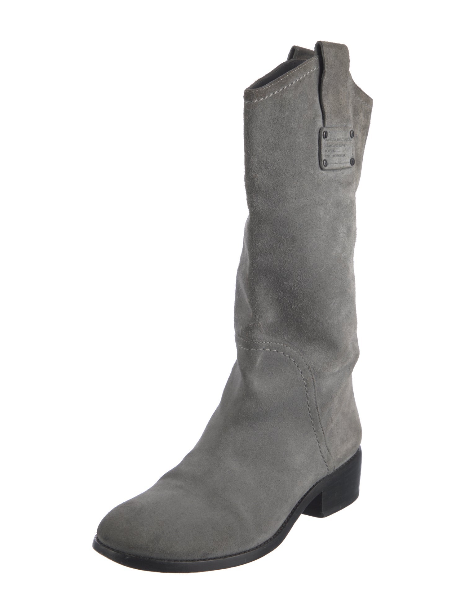 Marc by Marc Jacobs Leather Riding Boots