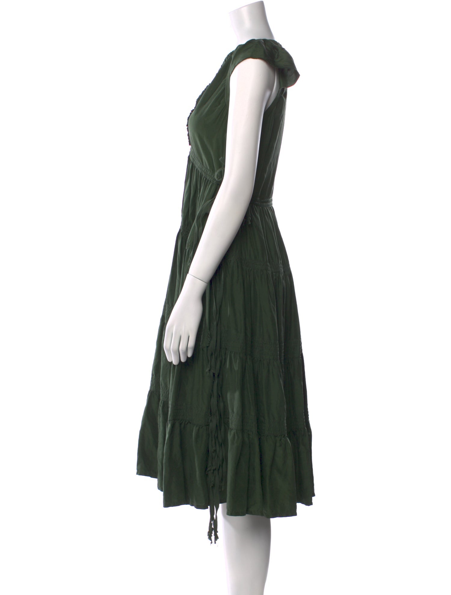 Marc by Marc Jacobs Silk Midi Length Dress