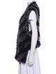 Marc by Marc Jacobs Fur Striped Fur Jacket