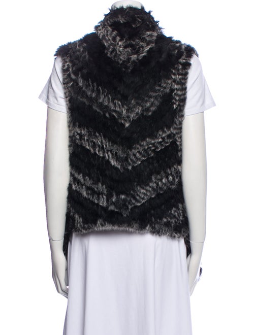 Marc by Marc Jacobs Fur Striped Fur Jacket