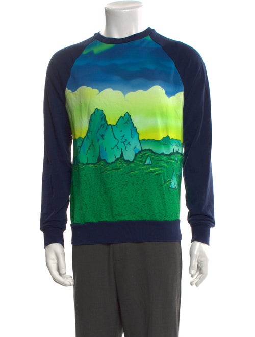 Marc by Marc Jacobs Printed Crew Neck Sweatshirt