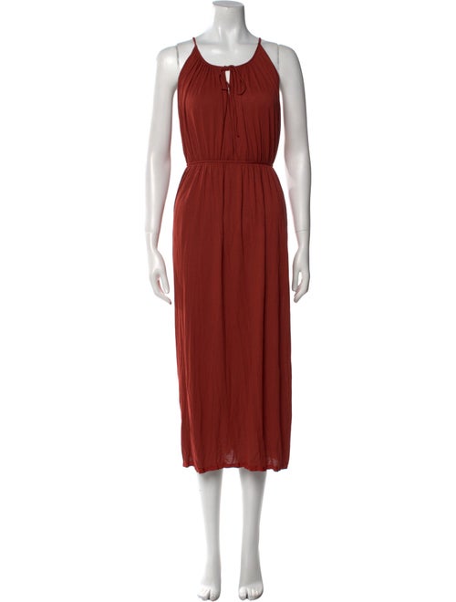 Marc by Marc Jacobs Scoop Neck Midi Length Dress