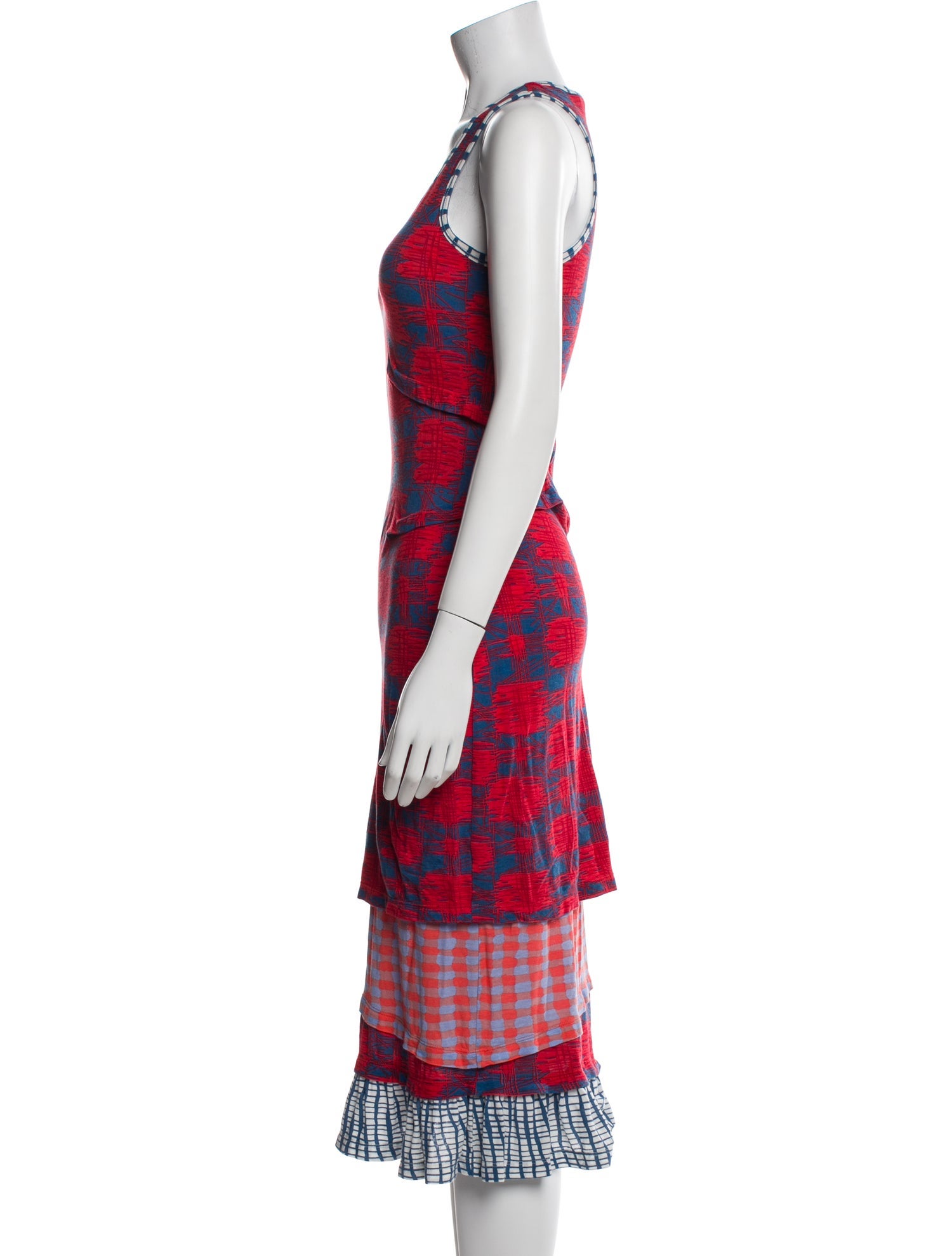 Marc by Marc Jacobs Printed Midi Length Dress