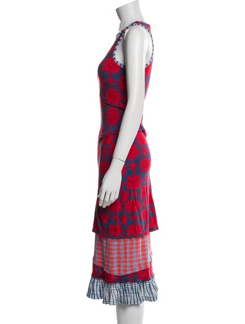 Marc by Marc Jacobs Printed Midi Length Dress