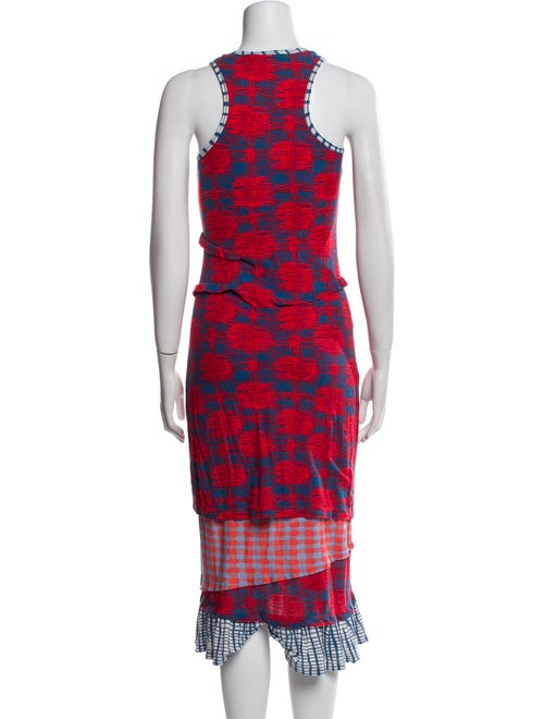 Marc by Marc Jacobs Printed Midi Length Dress