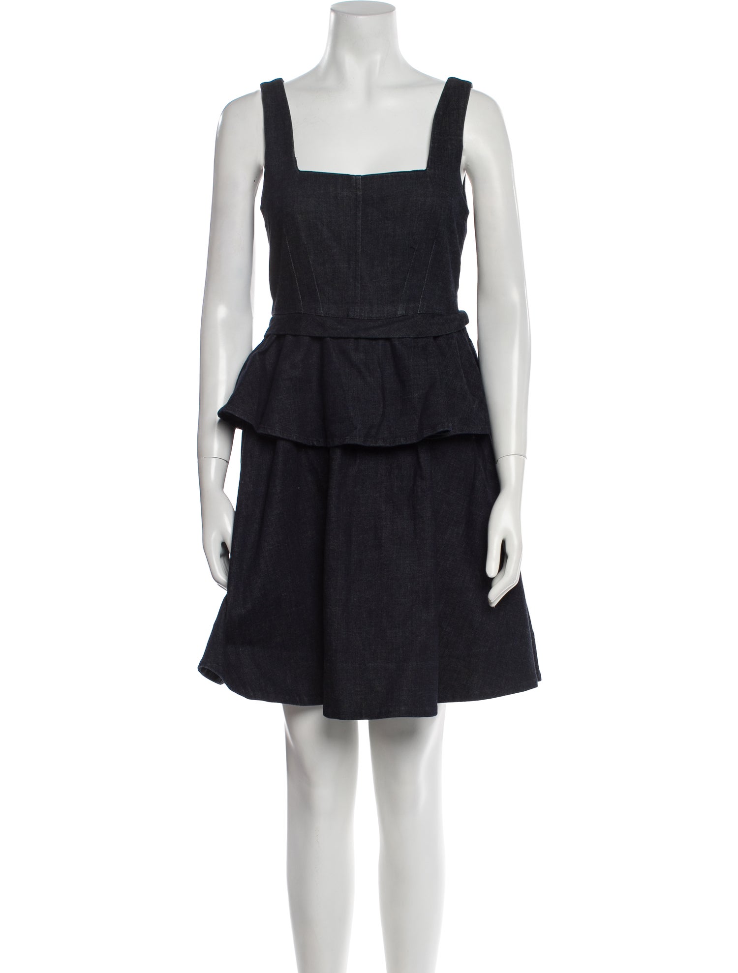 Marc by Marc Jacobs Square Neckline Mini Dress