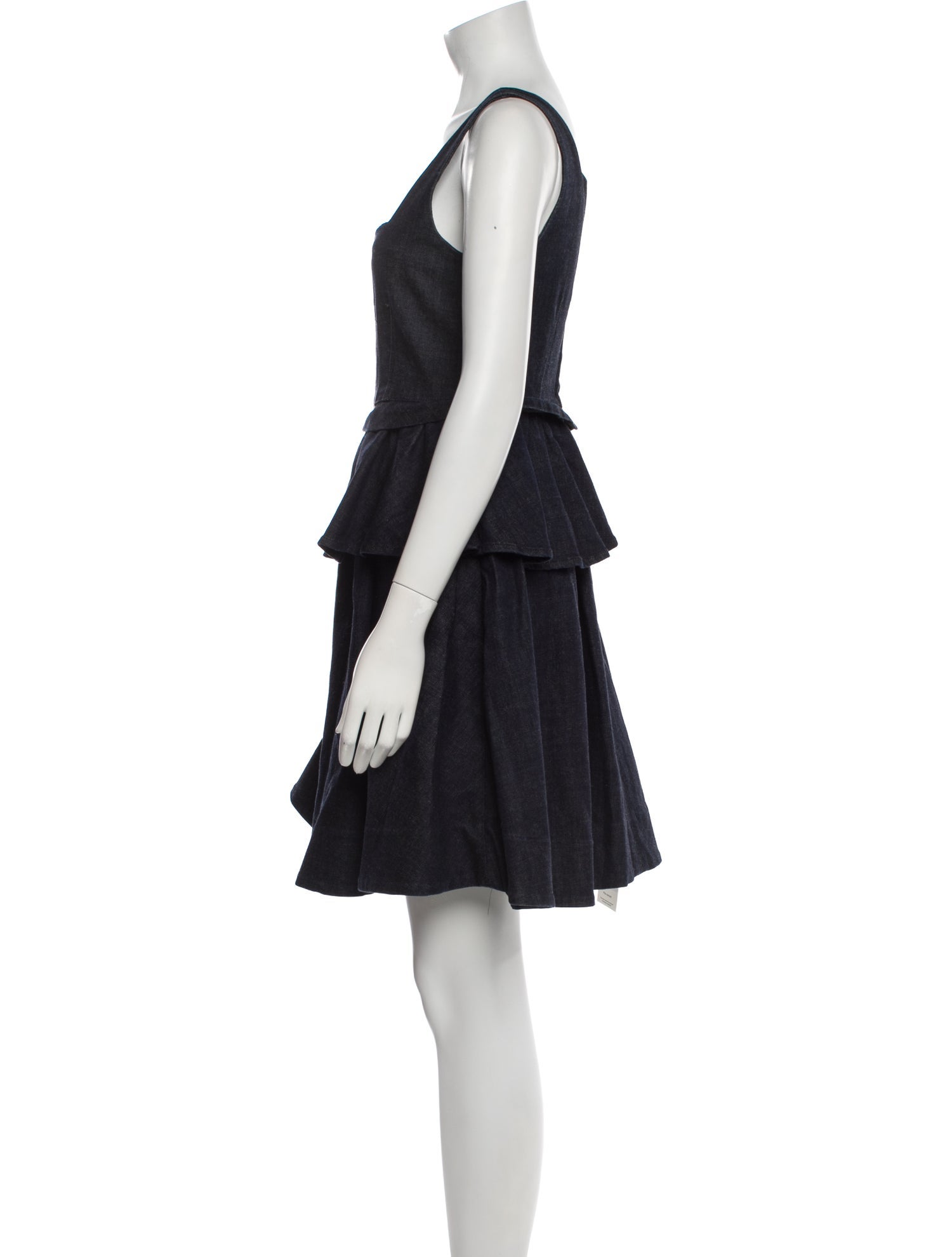 Marc by Marc Jacobs Square Neckline Mini Dress