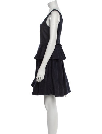 Marc by Marc Jacobs Square Neckline Mini Dress
