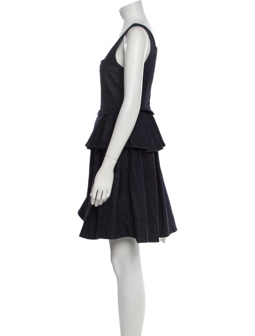 Marc by Marc Jacobs Square Neckline Mini Dress