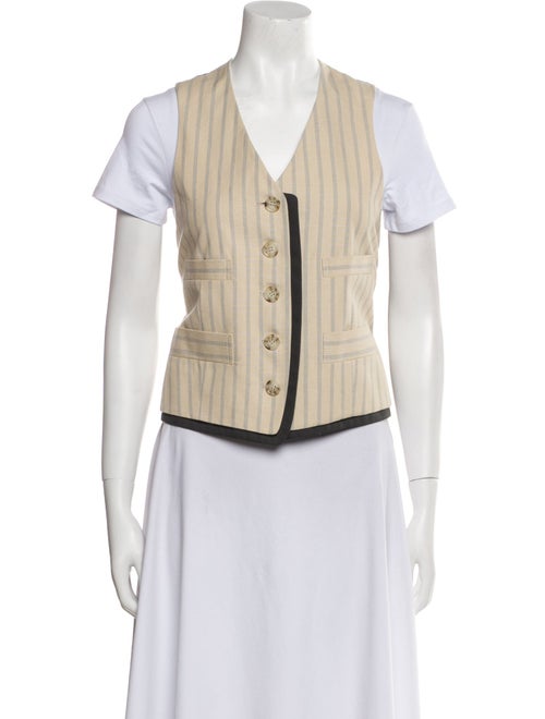 Marc by Marc Jacobs Wool Striped Vest