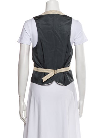 Marc by Marc Jacobs Wool Striped Vest