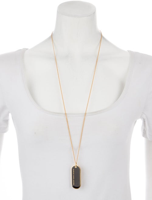 Marc by Marc Jacobs Enamel Pendant Necklace
