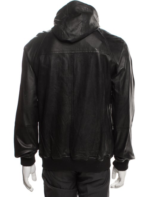 Marc by Marc Jacobs Lamb Leather Puffer Coat