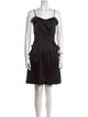 Marc by Marc Jacobs Square Neckline Knee-Length Dress