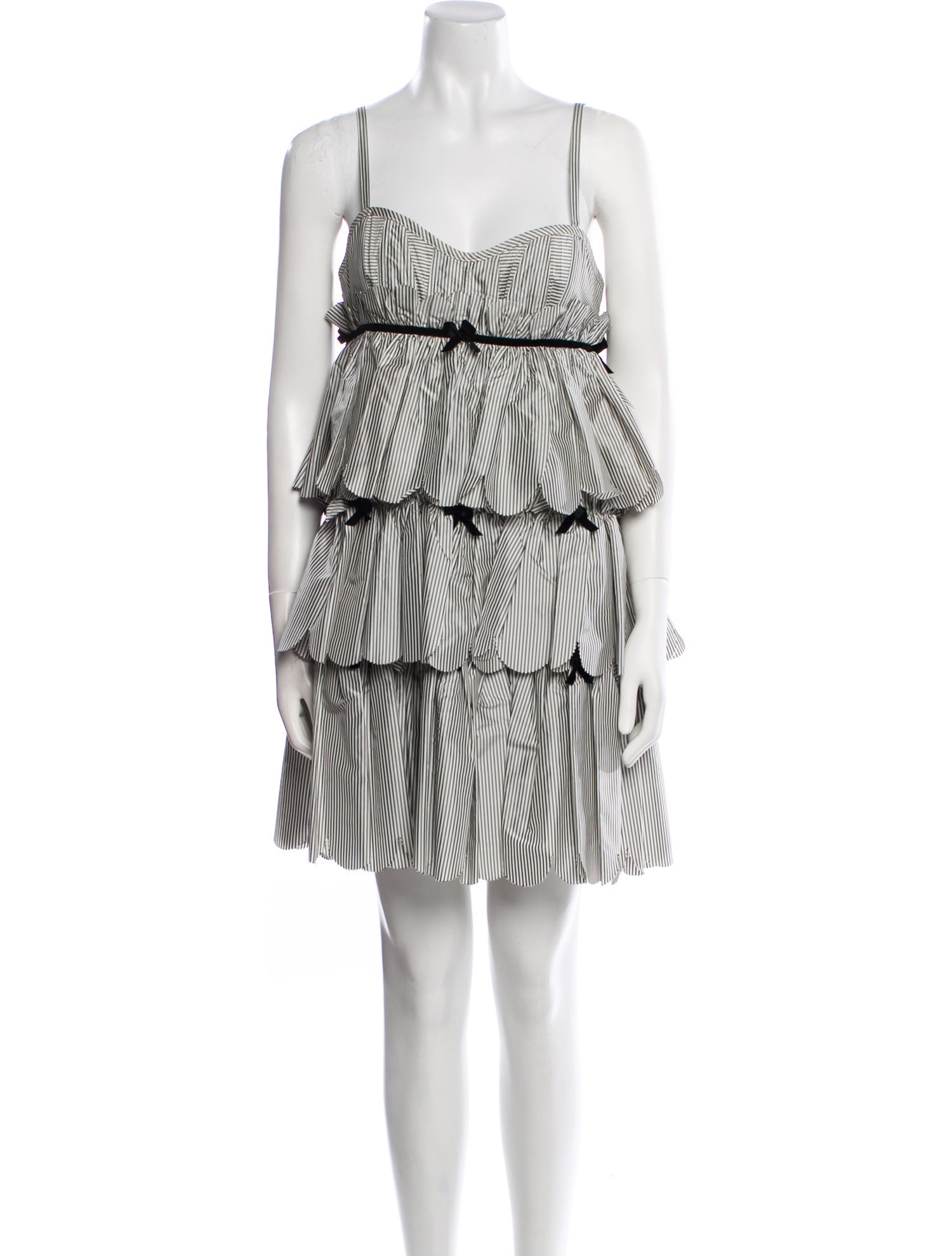 Marc by Marc Jacobs Striped Mini Dress