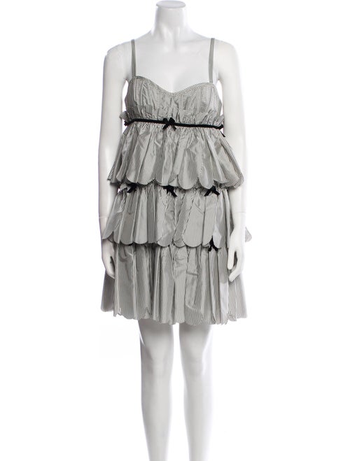 Marc by Marc Jacobs Striped Mini Dress