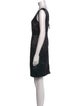 Marc by Marc Jacobs Bateau Neckline Mini Dress